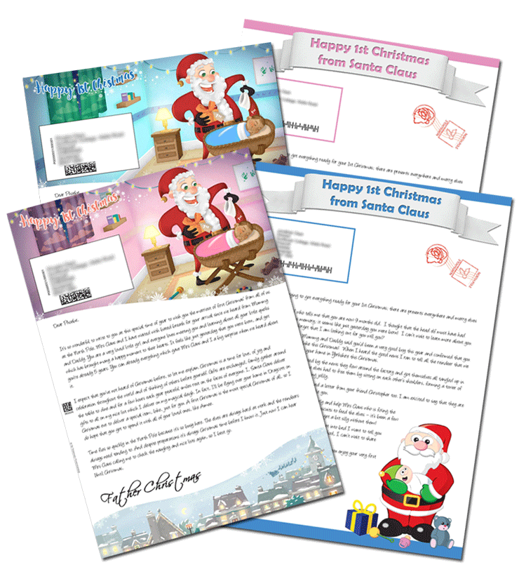 Big Santa Letter Personalised Letters From Santa Claus